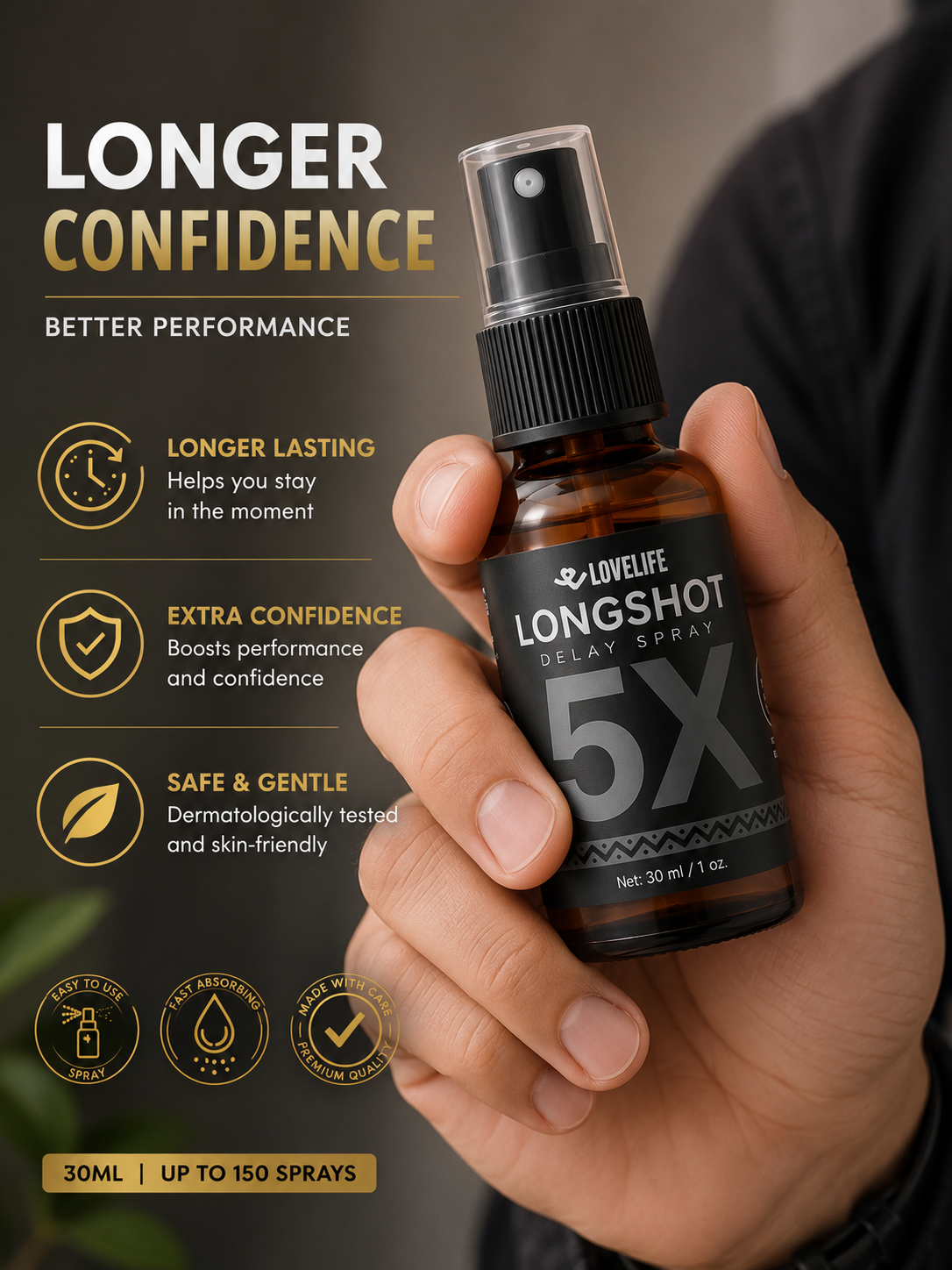 5x Longshort Spray